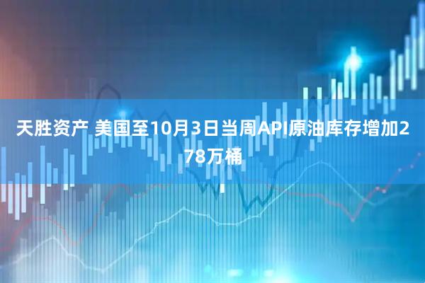 天胜资产 美国至10月3日当周API原油库存增加278万桶